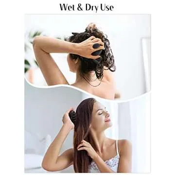 HEETA Hair Scalp Massager Brush for All Hair Types