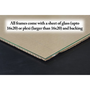 ArtToFrames Satin Black Collage Photo Frame for Two 8x10s