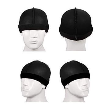Kids Satin Wave Caps - 6 Pack of Stylish Beanie Caps