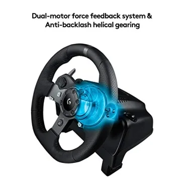 Logitech G920 Racing Wheel with Dual-Motor Feedback