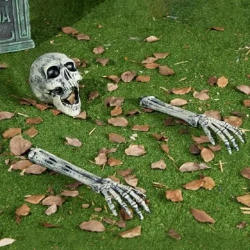 JOYIN Realistic Skeleton Decorations for Halloween Yard