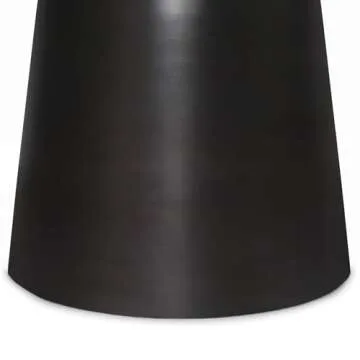 SIMPLIHOME Toby Modern Industrial 17 inch Wide Metal Accent Side Table in Antique Copper, Fully Assembled, End, Bedside Table and Nightstand, for the Living Room and Bedroom, Small Parcel