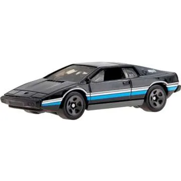 Hot Wheels 10-Pack, Set of 10 Toy Race Cars in 1:64 Scale, Licensed & Unlicensed Collectible Vehicles (Styles May Vary)