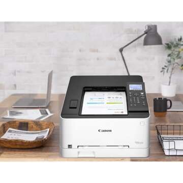 Wireless Canon Color Laser Printer - Compact & Efficient