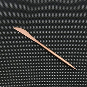 Luxury Flatware Set for 4, Rose Gold Plated Stainless Steel