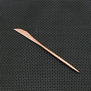 Luxury Flatware Set for 4, Rose Gold Plated Stainless Steel