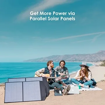 ALLPOWERS 100W Foldable Solar Panel Kit for Outdoor Use