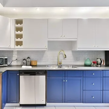 SOKA Gold Kitchen Faucet Pull Out Gold Single Handle Kitchen Sink Faucet with Pull Down Sprayer 3 Hole for RV Utility / Laundry Sink Stainless Steel, brushed gold (SK5002AR)