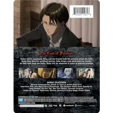 Attack on Titan - Season 3 Complete - Steelbook [Blu-ray]