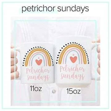 Petrichor Sundays Funny Coffee Mug - Unique & Durable