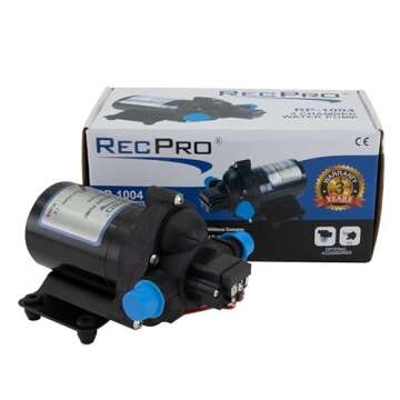 RecPro RV Water Pump Direct Replacement For Shurflo 4008-101-A65 3.0 GPM | 12V Water Pump | Self-Pri...