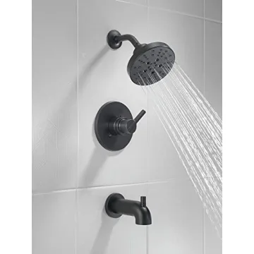 Delta Nicoli 14 Series Shower Trim Kit with H2Okinetic Head