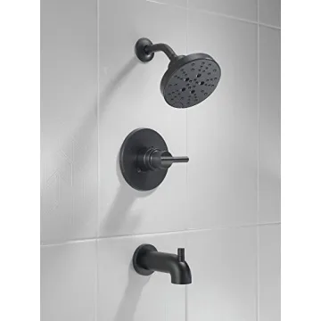 Delta Nicoli 14 Series Shower Trim Kit with H2Okinetic Head