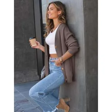 LILLUSORY Women Oversized Cardigan for Fall Fashion
