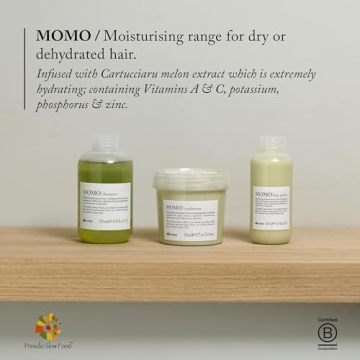 Davines MOMO Moisturizing Shampoo for Dry Hydrated Hair