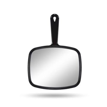 Gladmart Hand Mirror - Salon Barber Handheld Mirror with Handle, Perfect for Beauty and Grooming
