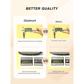 Gladmart Hand Mirror - Perfect for Beauty and Grooming Essentials