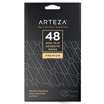 Durable ARTEZA Quilting Rulers Set of 4 for Precision Cutting