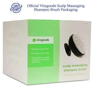 Vitagoods Scalp Massaging Shampoo Brush - Vibrating Massager