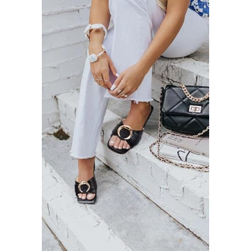 Stylish Womens Low Heel Mules Sandals for Every Occasion