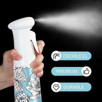 Hair Spray Bottle for Easy Misting and Styling