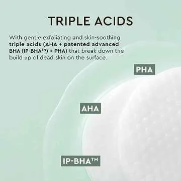 The Face Shop Tea Tree Toner Pads - Improve Uneven Skin Tone, Pore Minimizer - Exfoliating Dual Sided Toner Pad - AHA, BHA, PHA, Hyaluronic Acid - Cotton Facial Pad - Korean Toner - Korean Skin Care