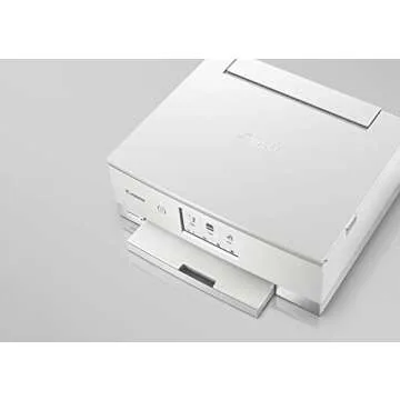 Canon TS8220 Wireless All in One Photo Printer with Scanner and Copier, Mobile Printing, White, Work...