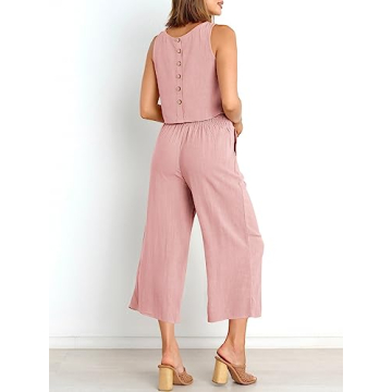 ANRABESS Women's Summer 2 Piece Outfits - Trendy & Comfortable