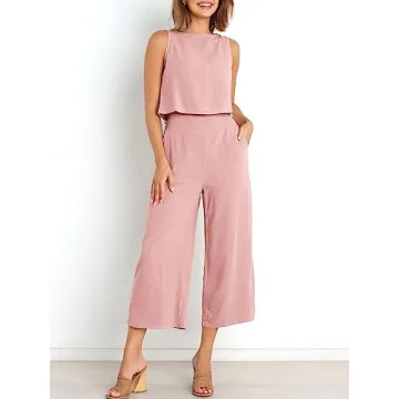 ANRABESS Women's Summer 2 Piece Outfits - Trendy & Comfortable