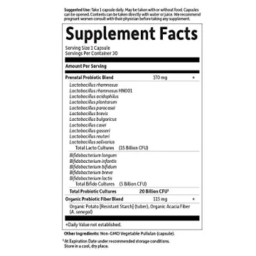 Garden of Life Once Daily Prenatal Probiotic - 30 Capsules