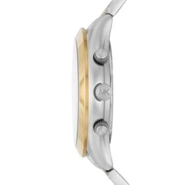 Michael Kors Slim Runway Chronograph Two-Tone Stainless Steel Men's Watch