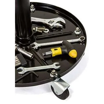 WEN 73012T Pneumatic Rolling Mechanic Stool for All