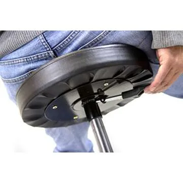 WEN 73012T Pneumatic Rolling Mechanic Stool for All