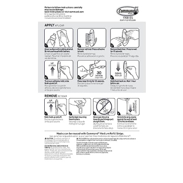 Versatile Command Medium Designer Hooks for Easy Organization