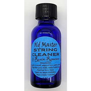 Old Master String Cleaner and Rosin Remover - Powerful, Efficient, Easy to Use