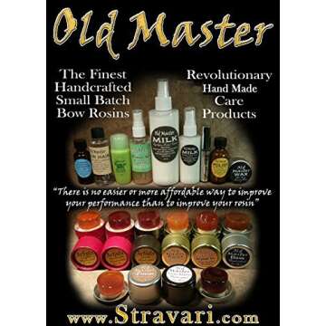 Old Master String Cleaner and Rosin Remover for Instruments