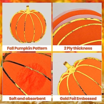 100 Elegant Pumpkin Napkins for Your Fall Parties