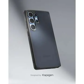 Spigen Ultra Hybrid Designed for Galaxy S25 Ultra Case (2025) [Anti-Yellowing], [Military-Grade Protection] - Frost Black