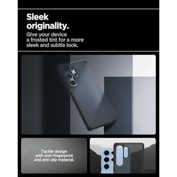 Spigen Ultra Hybrid Designed for Galaxy S25 Ultra Case (2025) [Anti-Yellowing], [Military-Grade Protection] - Frost Black