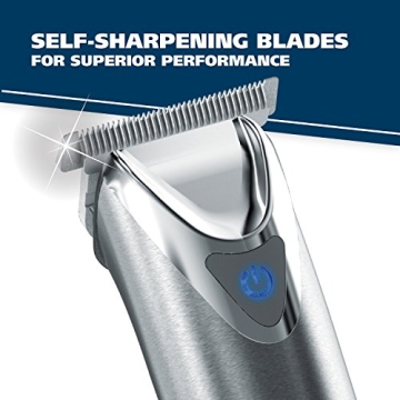 Wahl Stainless Steel Beard Trimmer with Lithium Ion Technology