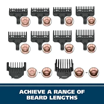 Wahl Stainless Steel Beard Trimmer with Lithium Ion Technology