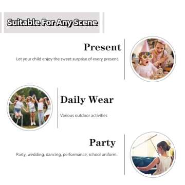 Flaryzone Toddler/Little Kids' Classic Rome Open-Toe Flat Sandals(08-Brown,10M)