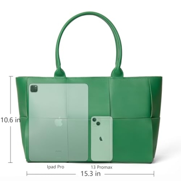 Stylish TFTOYC Woven Leather Tote Bag for Women