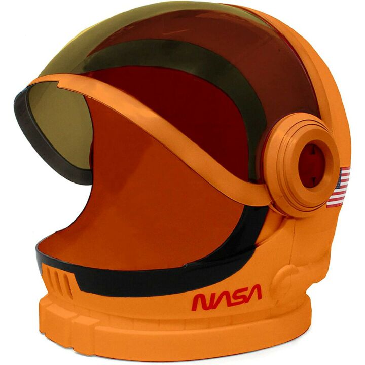 Kids Astronaut Helmet with Movable Visor - Role Play Toy
