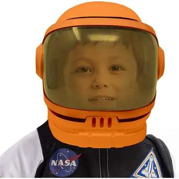 Kids Astronaut Helmet with Movable Visor - Role Play Toy