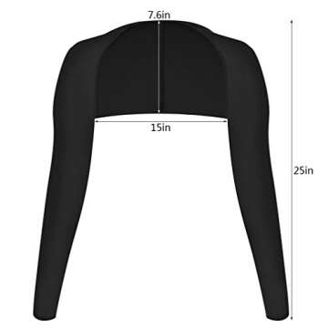 Yookat Multi-Color Cooling Shawl Arm Sleeves for All Outdoor Activities