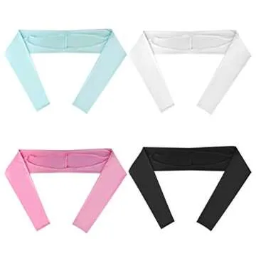 Yookat Multi-Color Cooling Shawl Arm Sleeves for All Outdoor Activities