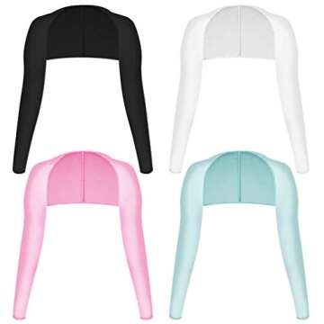 Yookat Multi-Color Cooling Shawl Arm Sleeves for All Outdoor Activities