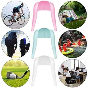 Yookat Multi-Color Cooling Shawl Arm Sleeves for All Outdoor Activities