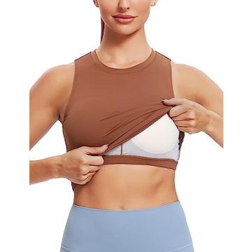 Natural Feelings Sports Bras for Women Removable Padded Activewear